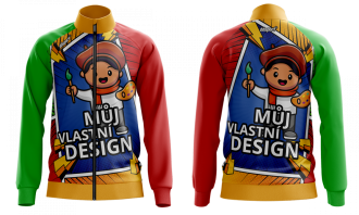 Teplák. bunda -- vlastný design