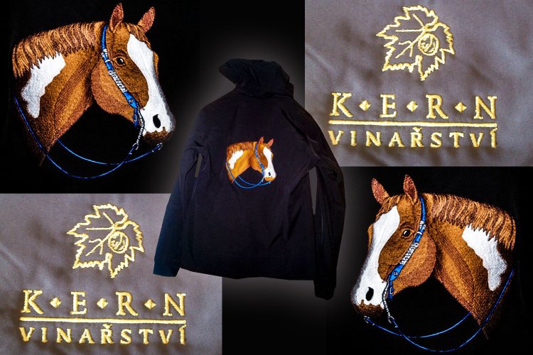 Machine embroidery - Variant: Strojní vyšívání