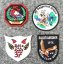 Combination of embroidery and sublimation printing - Variant: Kombinace