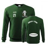 Mikina PREMIUM5  láhvově zelená