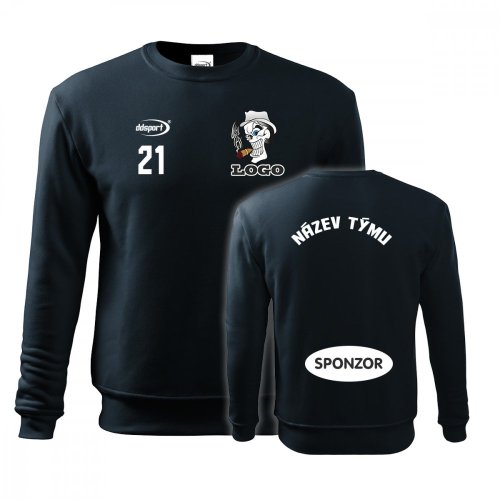 Sweatshirt mit PREMIUM-Teamaufdruck