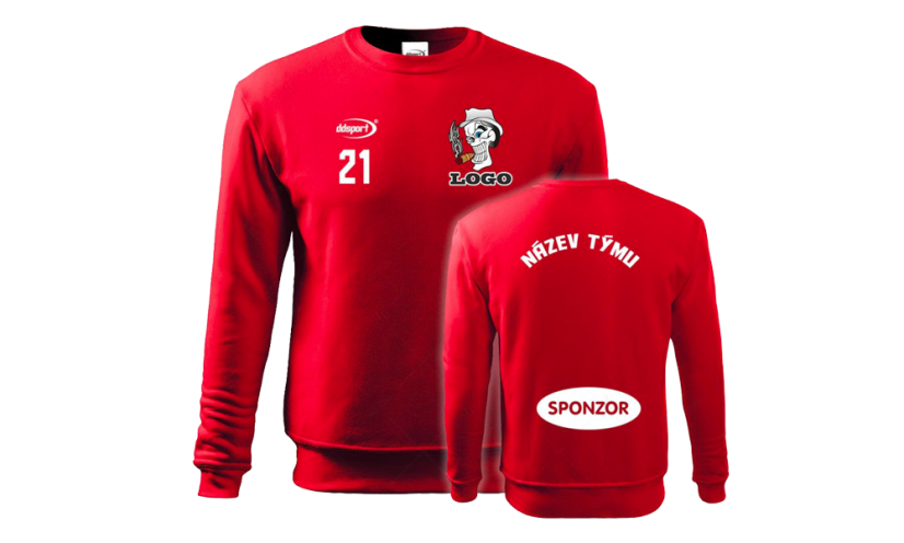 Sweatshirt mit PREMIUM-Teamaufdruck