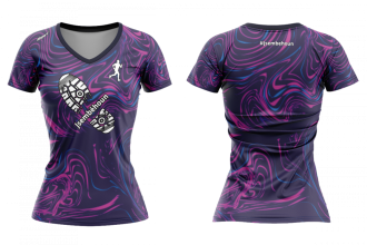 Subli Damen T-Shirt I AM A RUNNER