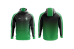 GREEN BLACK SWEATER