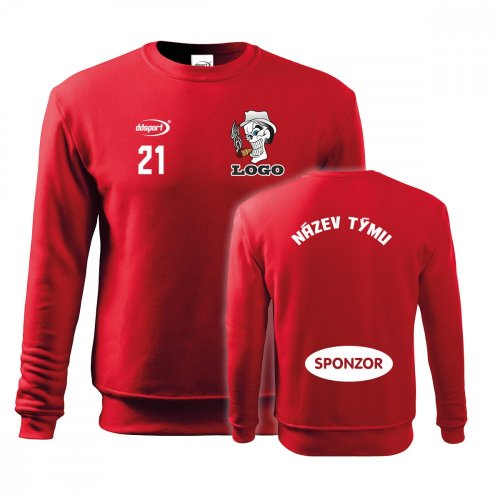 Sweatshirt mit PREMIUM-Teamaufdruck