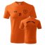 Baumwoll-T-Shirt mit BASIC-Team-Aufdruck
