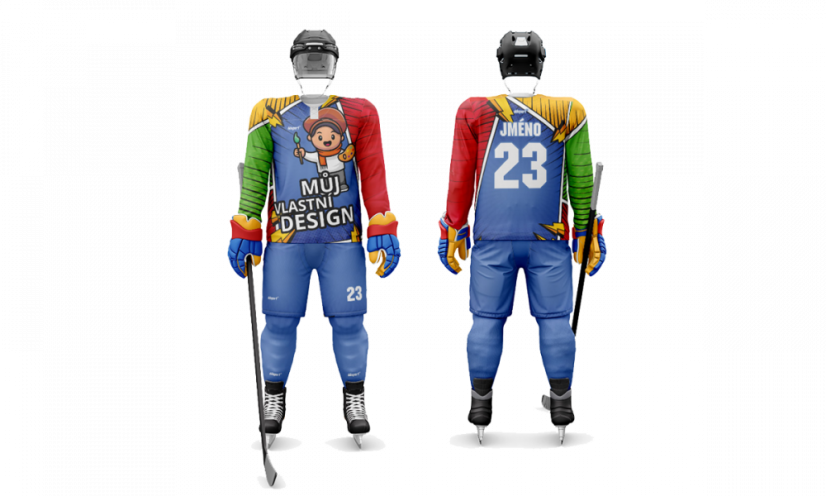 Hockey-Trikot – eigenes Design - Variante: Hok. dres - vl. design