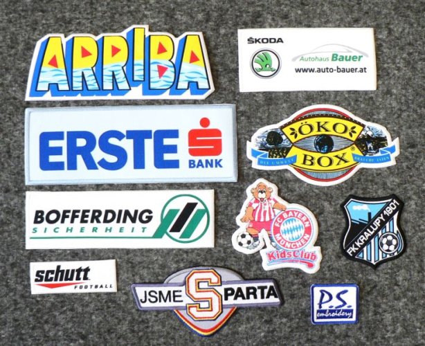 Combination of embroidery and sublimation printing - Variant: Kombinace