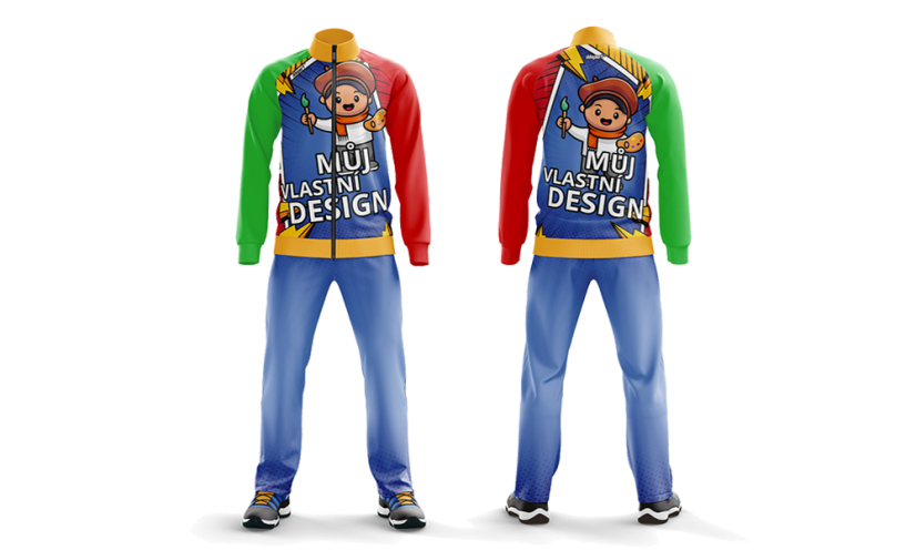 Tracksuit set - own design - Variant: Tepláková souprava - vl. design