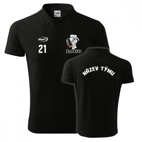 Polokošile Pique PREMIUM s týmovým potiskem