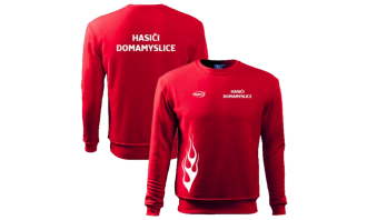 Sweatshirt for firefighters with print