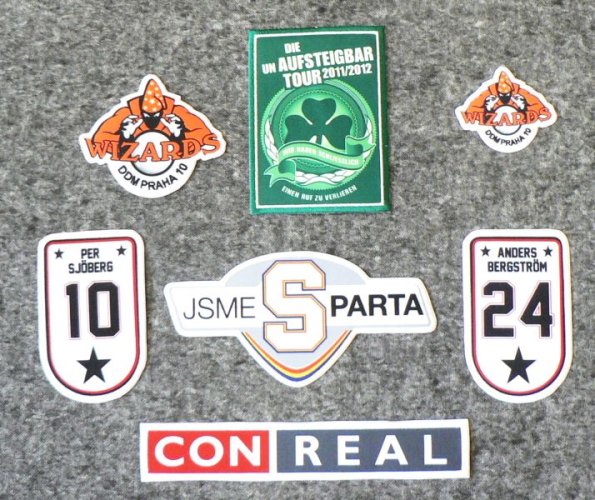Combination of embroidery and sublimation printing - Variant: Kombinace