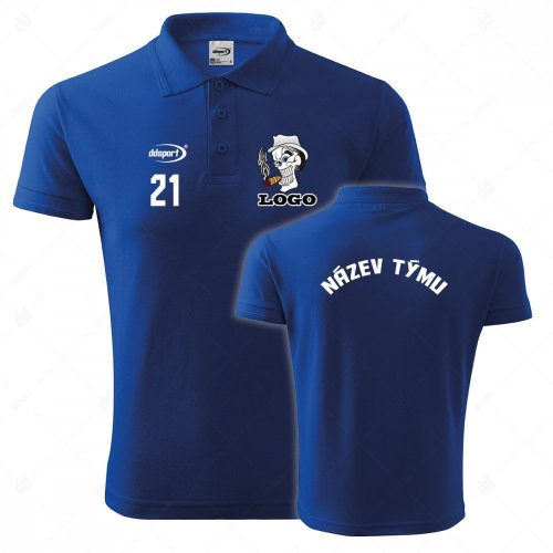 Polokošile Pique PREMIUM s týmovým potiskem