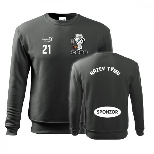 Sweatshirt mit PREMIUM-Teamaufdruck