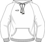 With hood and kangaroo / short neck zip