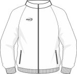 Without hood and zip pocket