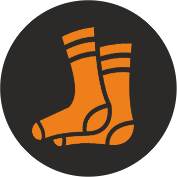 Týmové ponožky inline hokej