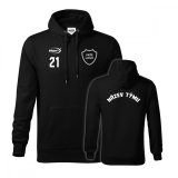 Mikina s kapucí BASIC3 tmavě šedá