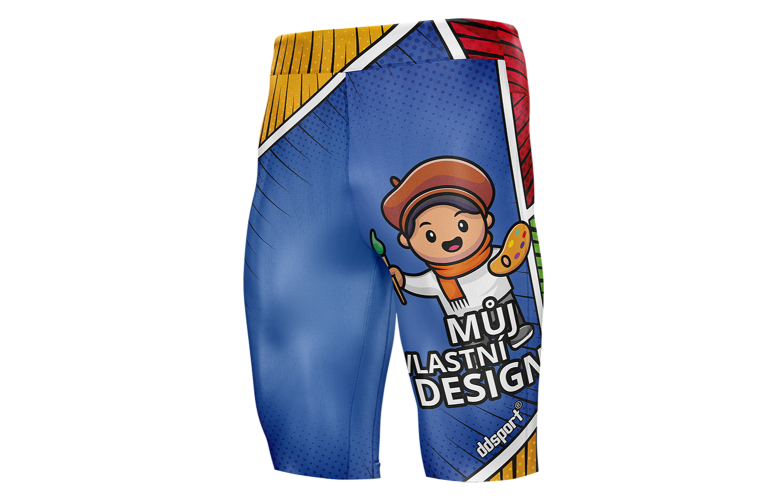 Elastic. nohavice krátke - vlastný design - Varianta: Vlastní barevnost