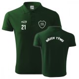 Polokošile BASIC láhvově zelená