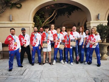 Czech wushu team