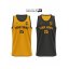 Reversible reversible basketball jersey