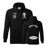 Mikina s kapucí PREMIUM2 černá