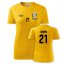 Damen-T-Shirt aus Baumwolle mit PREMIUM-Teamaufdruck