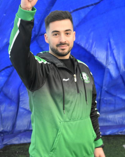 Týmová mikina GALAKSIA - Varianta mikiny Galaxia: GREEN BLACK SWEATER