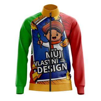 Teplák. bunda -- vlastný design