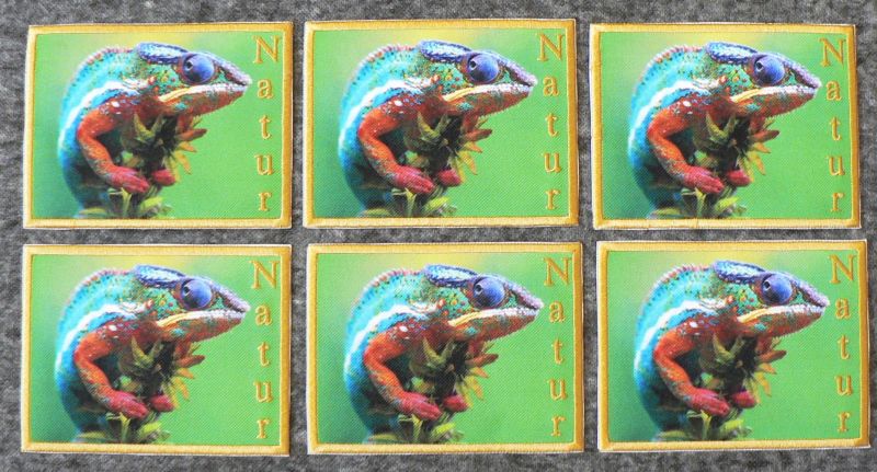 Combination of embroidery and sublimation printing - Variant: Kombinace