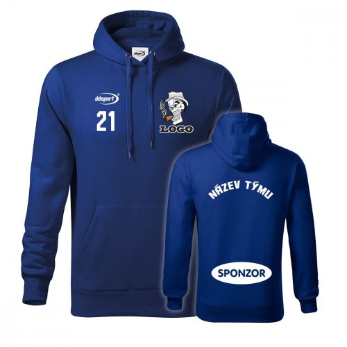 Sweatshirt mit Kapuze und PREMIUM-Teamaufdruck