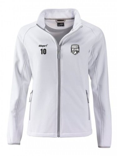 Softshell dámská bunda s výšivkou