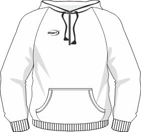 With hood and kangaroo / short neck zip